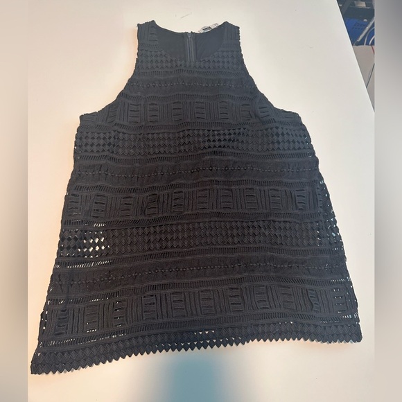 Vince black blouse size 10 - Picture 1 of 7